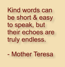 Quote by Mother Teresa